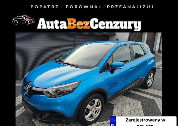 renault captur śląskie Renault Captur cena 41900 przebieg: 147584, rok produkcji 2013 z Łuków